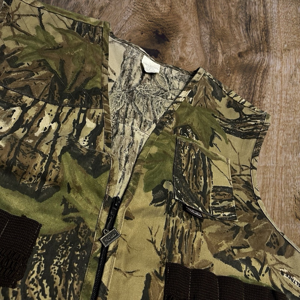 Vtg Walls Realtree Camo Vest Men's Large - Picture 2 of 5